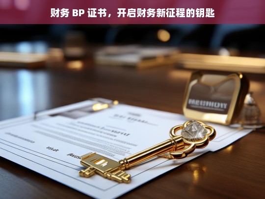 财务 BP 证书，开启财务新征程的钥匙