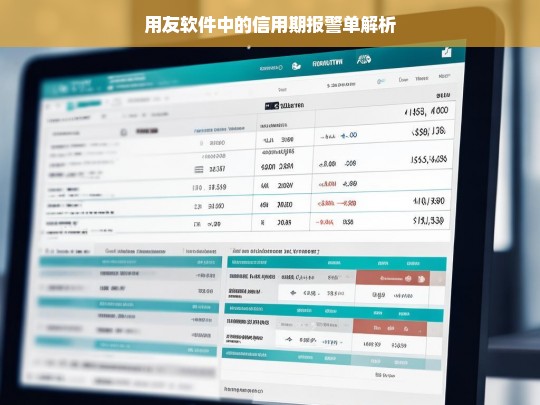 用友软件中的信用期报警单解析