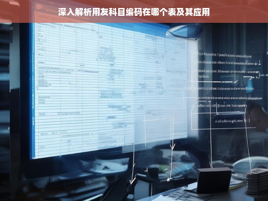 深入解析用友科目编码在哪个表及其应用