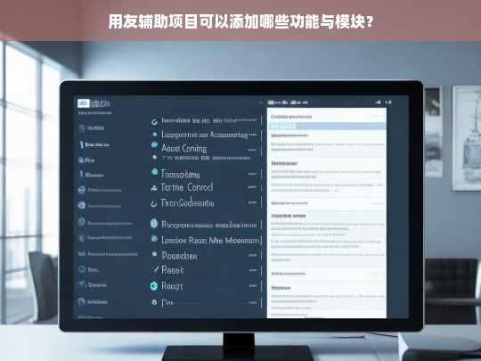 用友辅助项目可以添加哪些功能与模块？